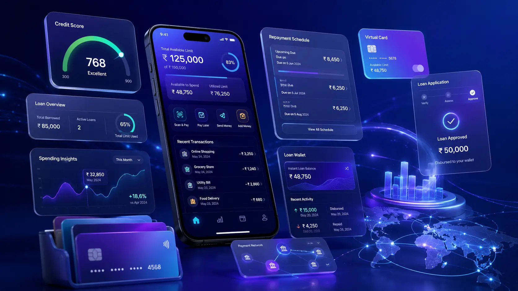 Fintech lending platform